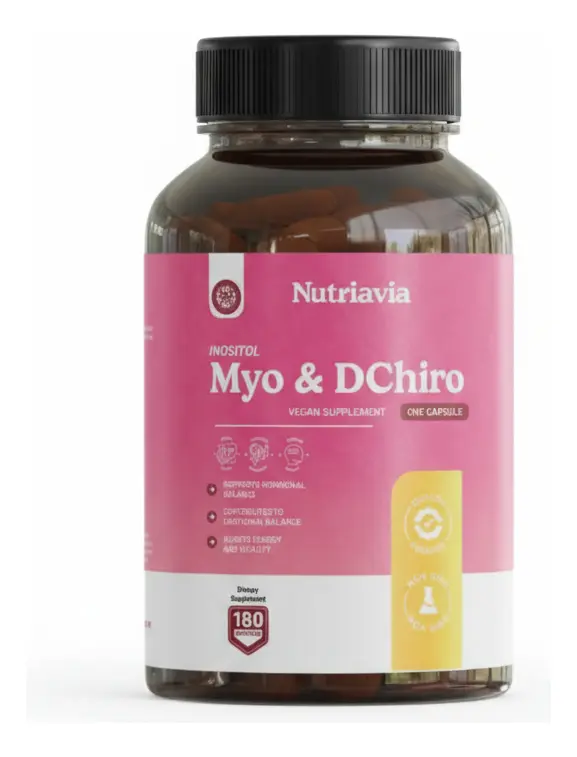 INOSITOL MYO & DCHIRO 180 CAP - NUTRIAVIA