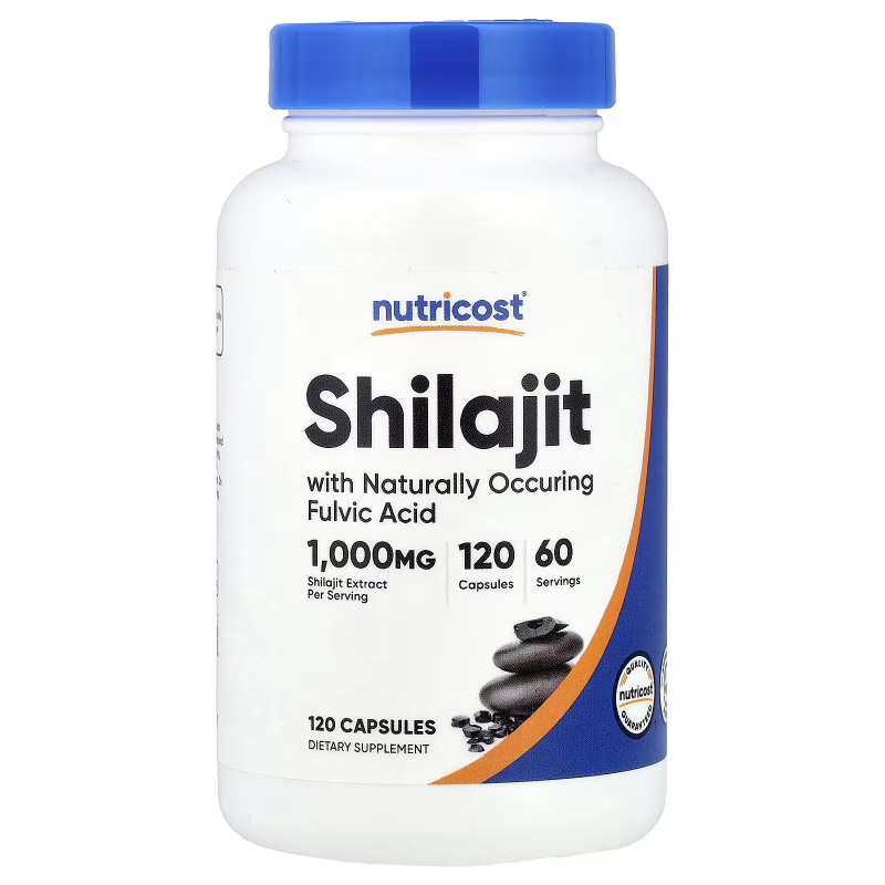 SHILAJIT 1000MG x 120 CAP - NUTRICOST