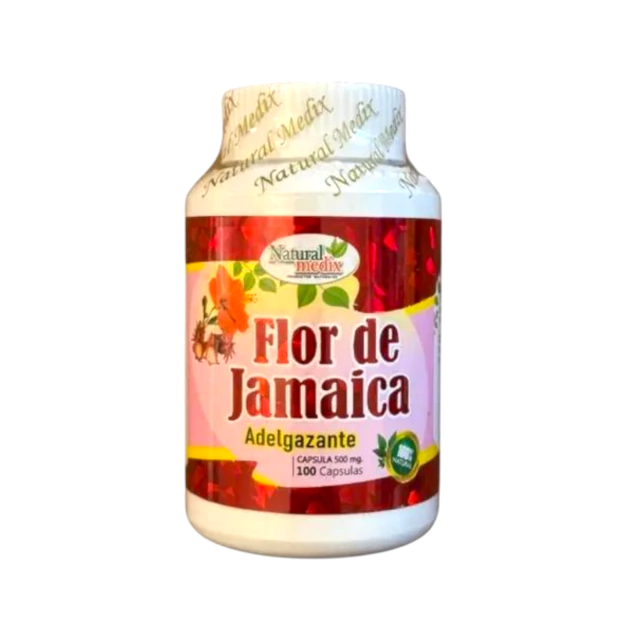 FLOR DE JAMAICA X 100 CAP - NATURALMDX