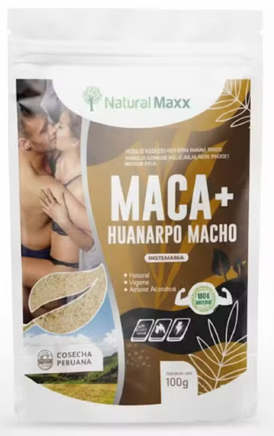 MACA + HUANARPO MACHO 500G - NATMAXX