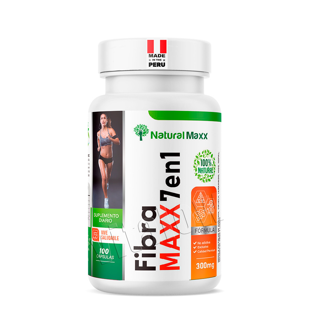 FIBRA MAXX 7EN1 x 100cap 300mg - NATMAXX