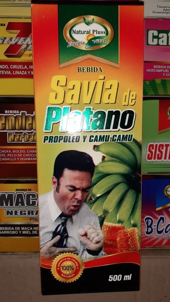 SAVIA DE PLATANO propoleo y camucamu 500ml - NATPLUS