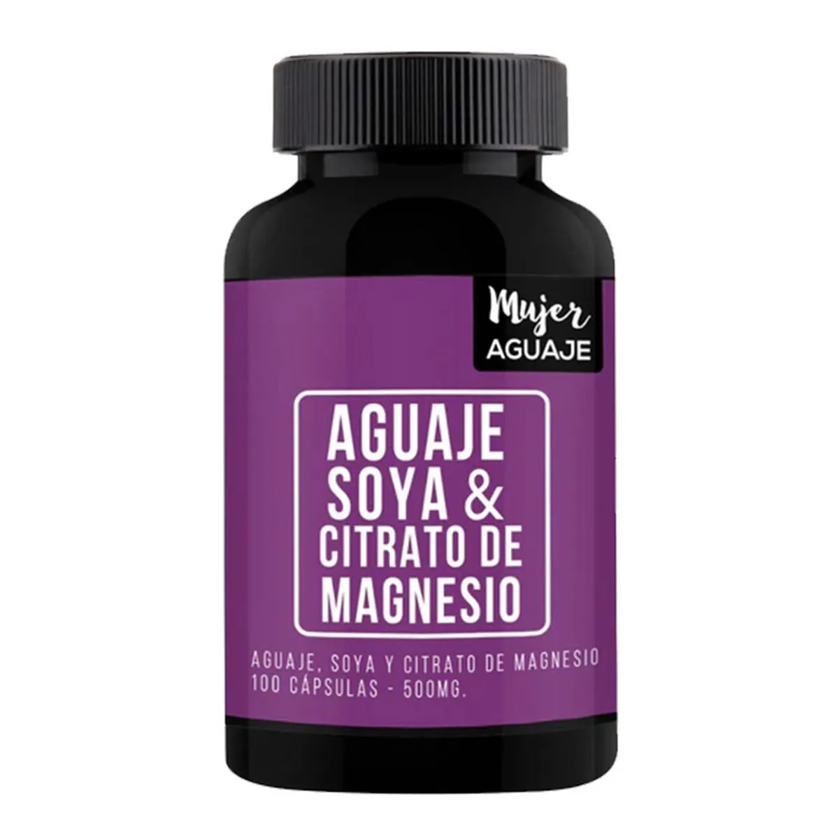 AGUAJE SOYA Y MAGNESIO 100 CAP MUJER AG