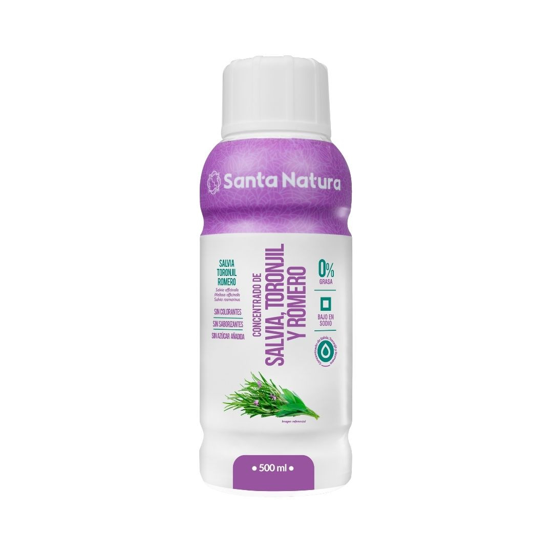 CONCENTRADO DE SALVIA,ROMERO Y TORONJIL x 500 ML - SN