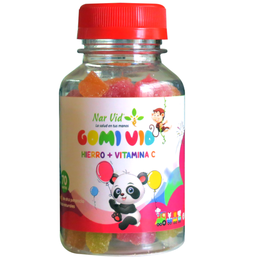 GOMI VID HIERRO + VITA C x 70 - NARV