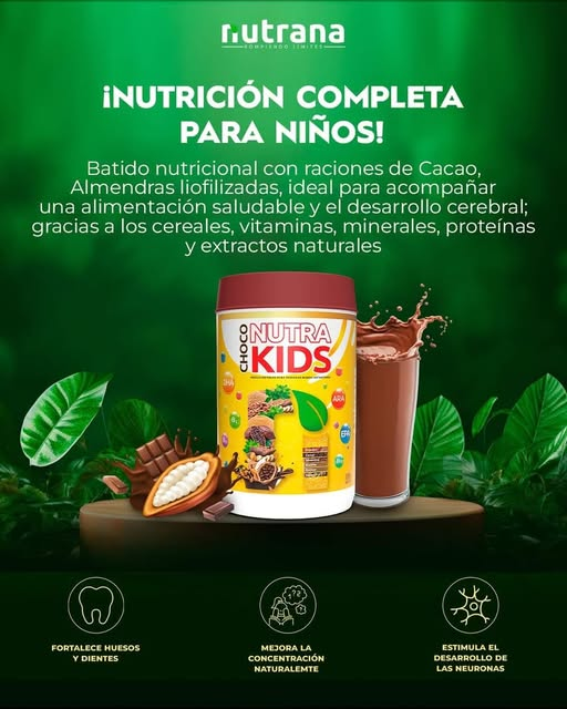CHOCO NUTRA KIDS X 300 GR - NUTRANA