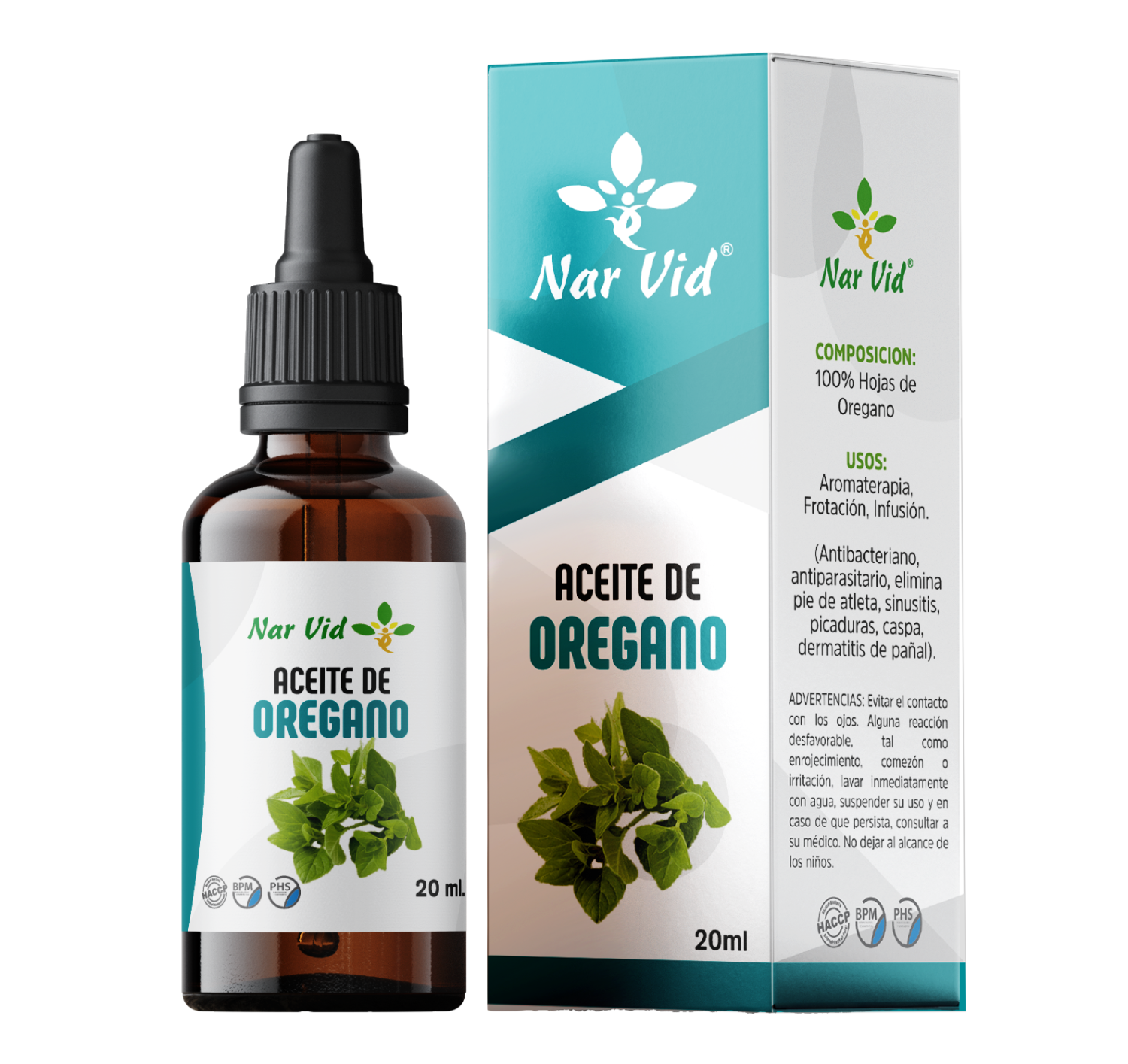 ACEITE DE OREGANO X 20ML - NAR VID