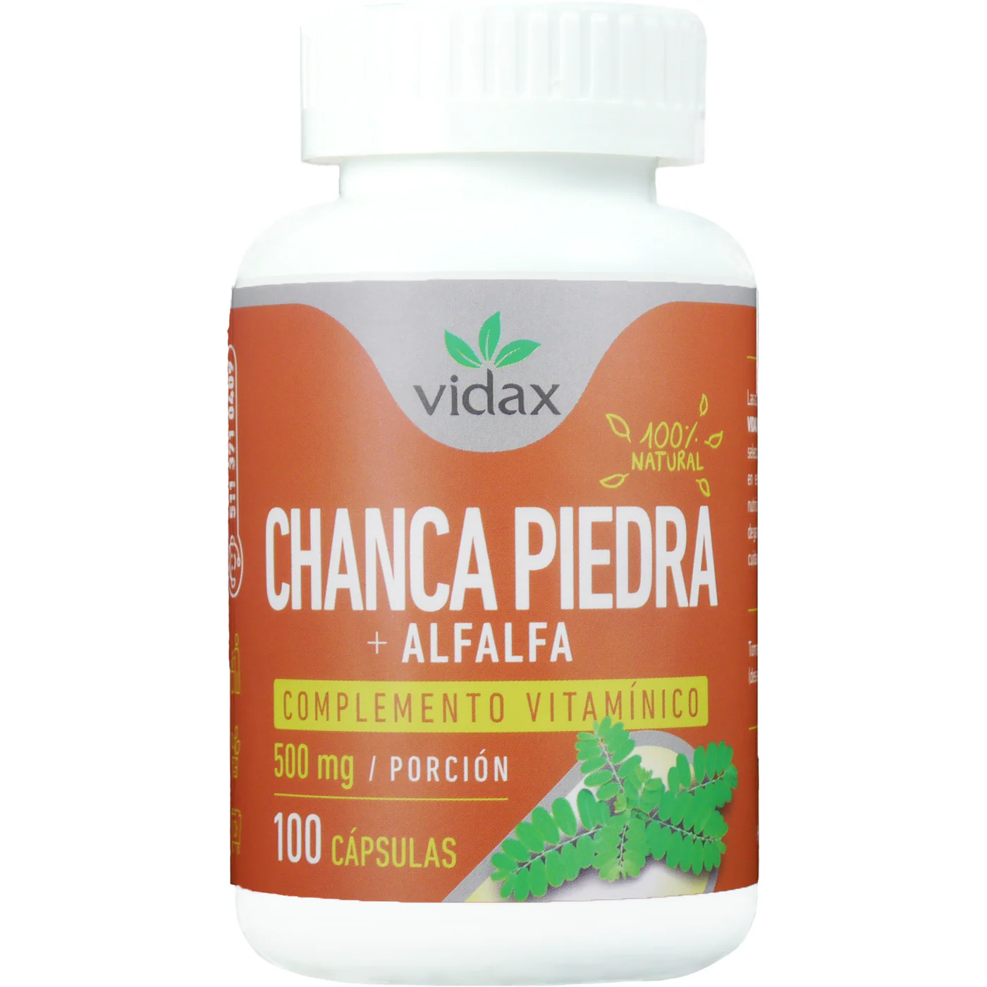 CHANCA PIEDRA + ALFALFA 100 CAP - VIDAX