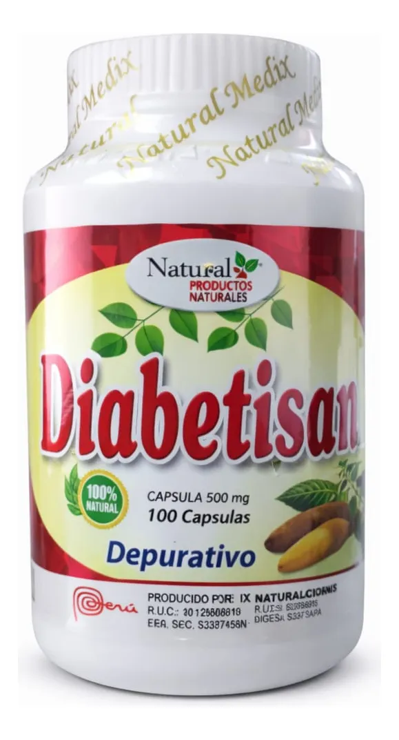 DIABETISAN 500 MG x 100 CAP - NATMEDIX
