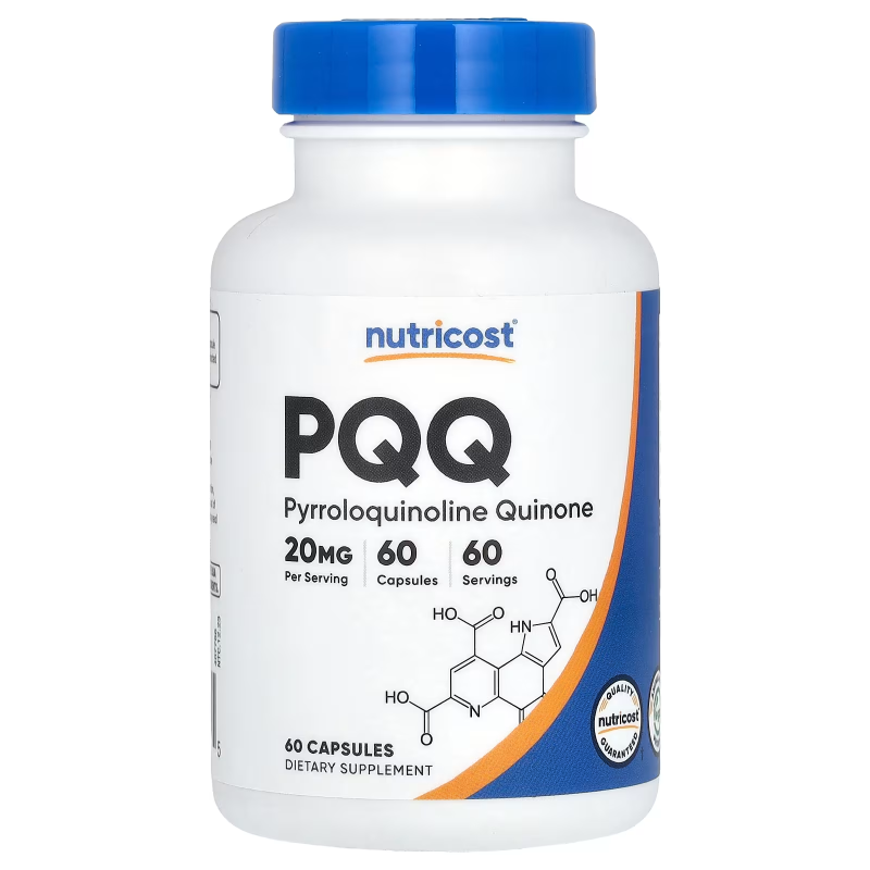 PIRROLOQUINOLA PQQ 20  MG X 60 CAP - NUTRICOST
