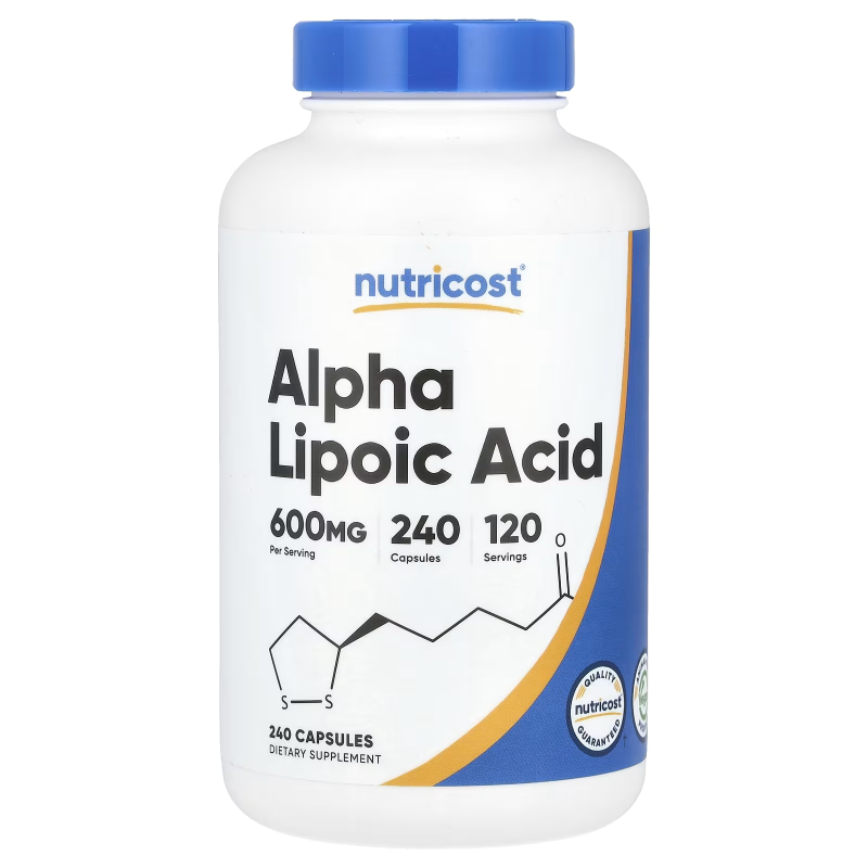 Alpha Lipoic Acid 600 mg X 240 cap - Nutricost