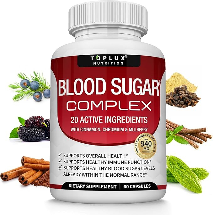 BLOOD SUGAR COMPLEX 60cap - TOPLUX