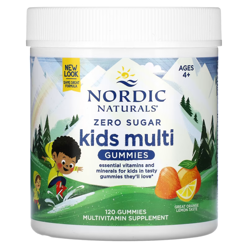 NORDIC KIDS MULTI ZERO SUGAR x 120 GOMITAS