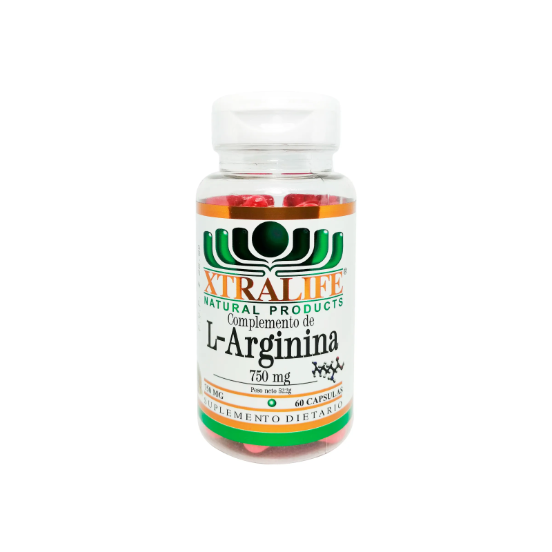 L-ARGININA 750 MG x 60 CAP - XTRALIFE