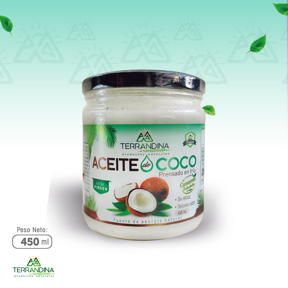 ACEITE DE COCO X 450 ML - TERRA