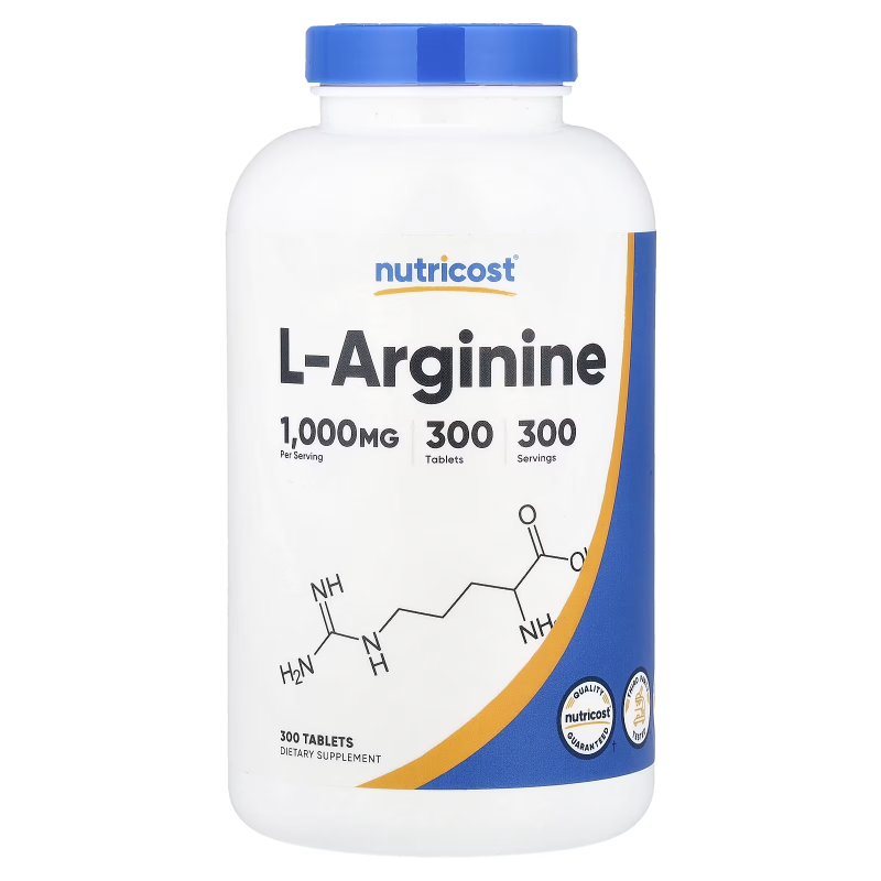 L - ARGININE 1000 MG x 300 CAP - NUTRICOST