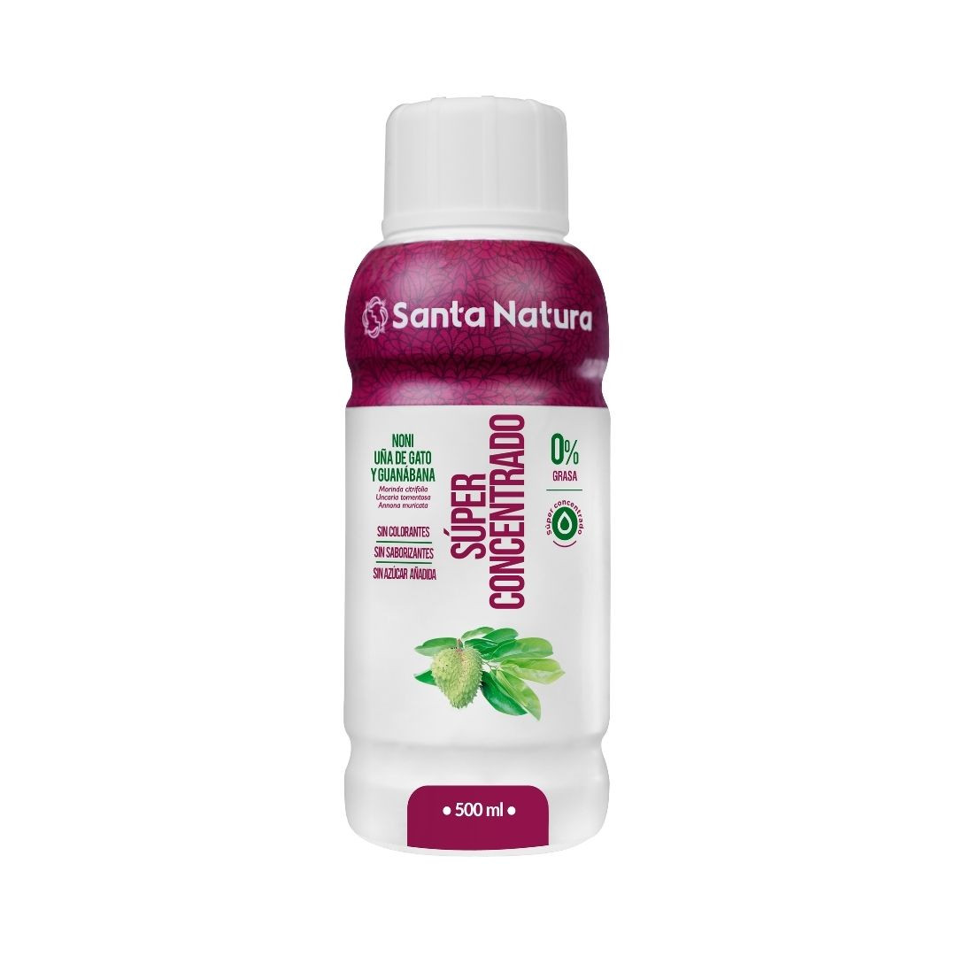 SUPER CONCENTRADO: GUANABANA, NONI, UÑA DE GATO x 500 ML - SN