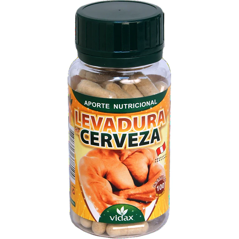 LEVADURA DE CERVEZA 100 CAP - VIDAX