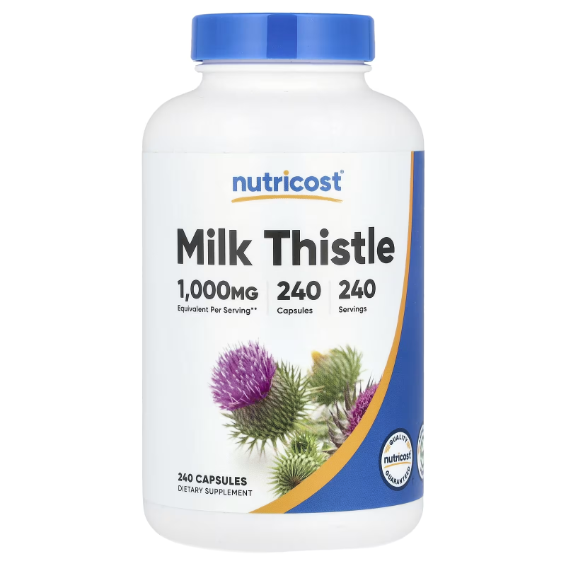 MILK THISTLE 1000 MG (CARDIO AMRIANO) x 240 CAP - NUTRICOST