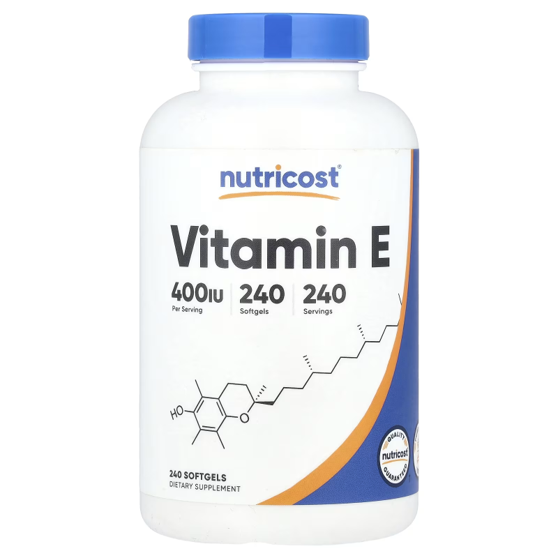 VITAMINA E 400 UI x 240 CAP - NUTRICOST