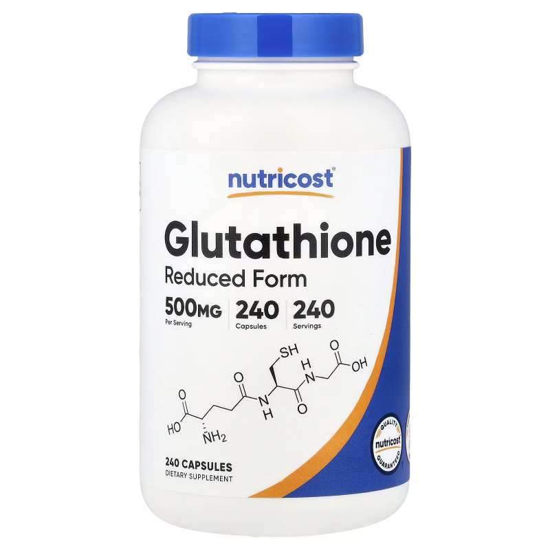 GLUTATION 500 MG x 240 CAP - NUTRICOST