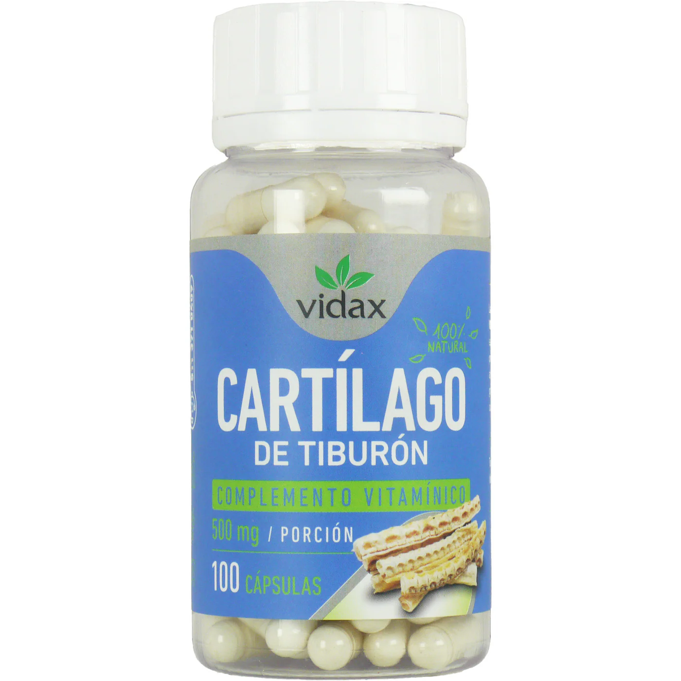 CARTILAGO DE TIBURON + TOCOSH 100 CAP - VIDAX