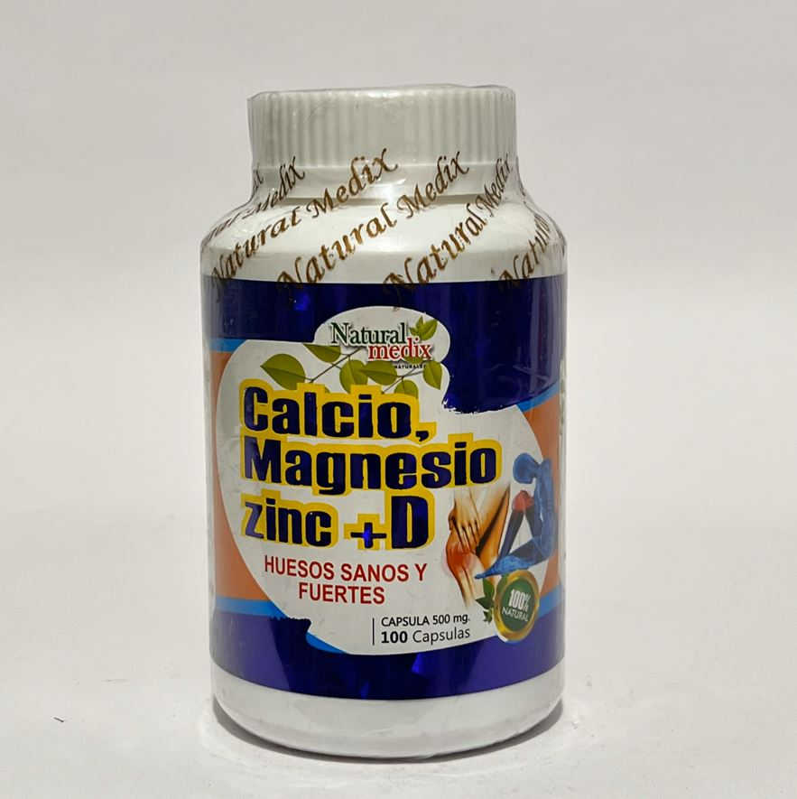 ZINC 500 MG x 100 CAP - NATMEDIX