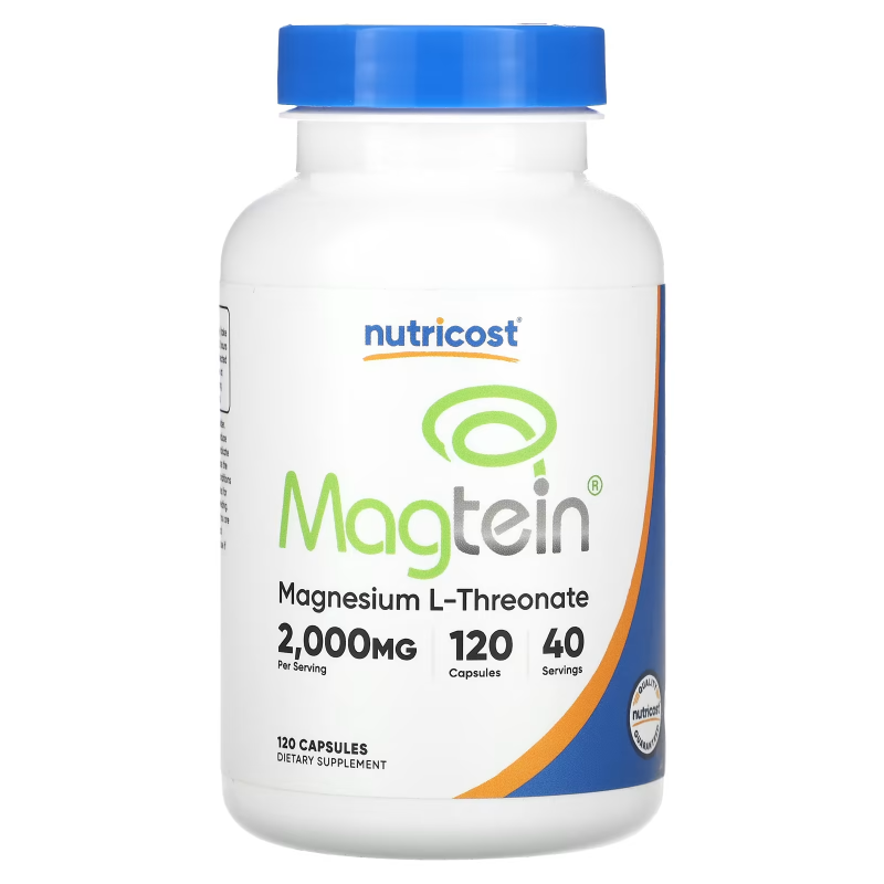 TREONATO DE MAGNESIO x 120 CAP - NUTRICOST