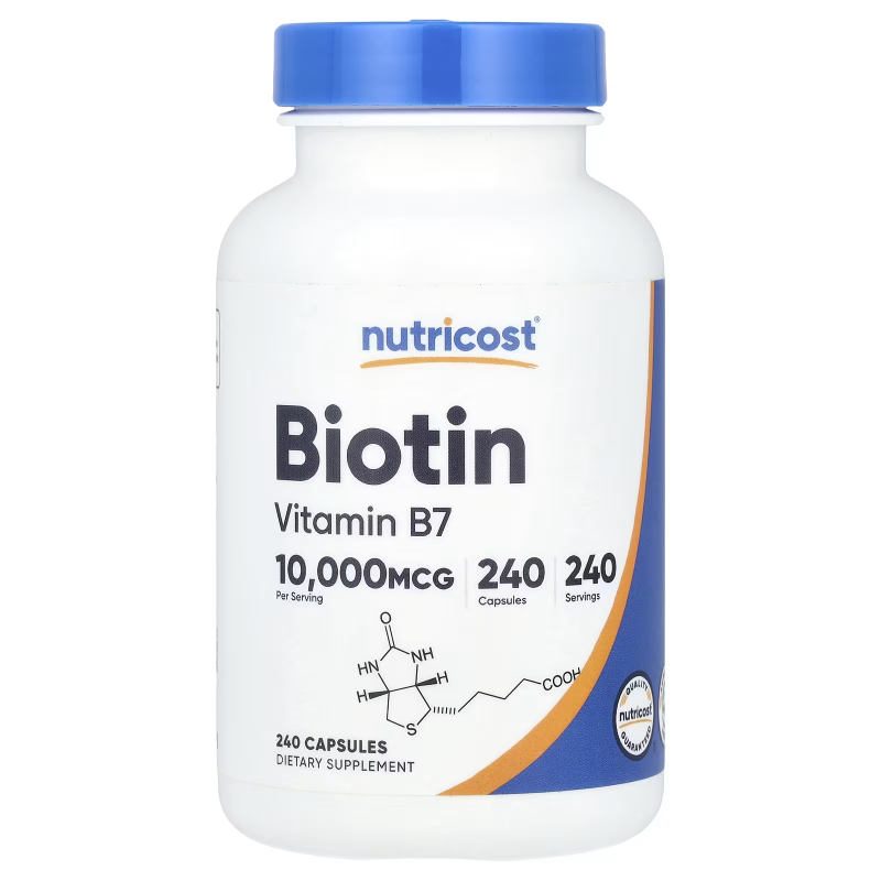 BIOTIN  B7 10000 MCG x 240 CAP - NUTRICOST