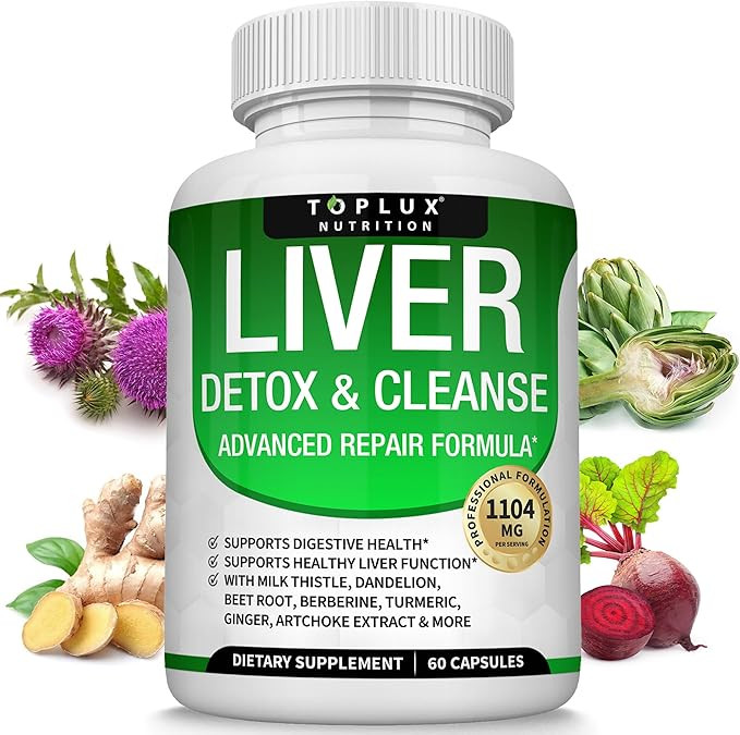 DETOX LIVER CLEANSE 60cap - TOPLUX