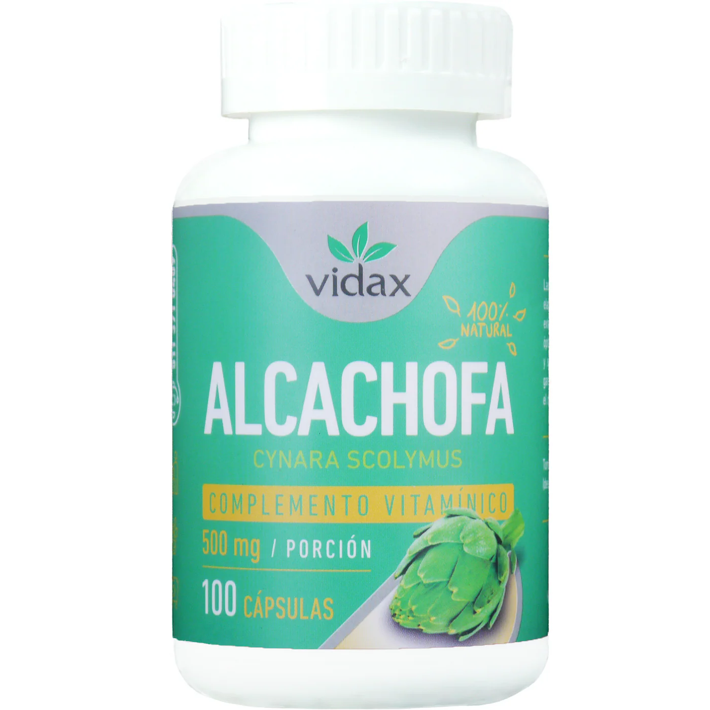 ALCACHOFA 100 CAP - VIDAX