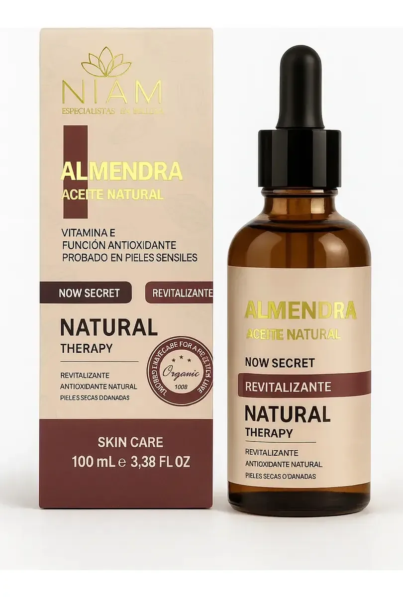 ACEITE NATURAL DE ALMENDRA x 100ML - NIAM
